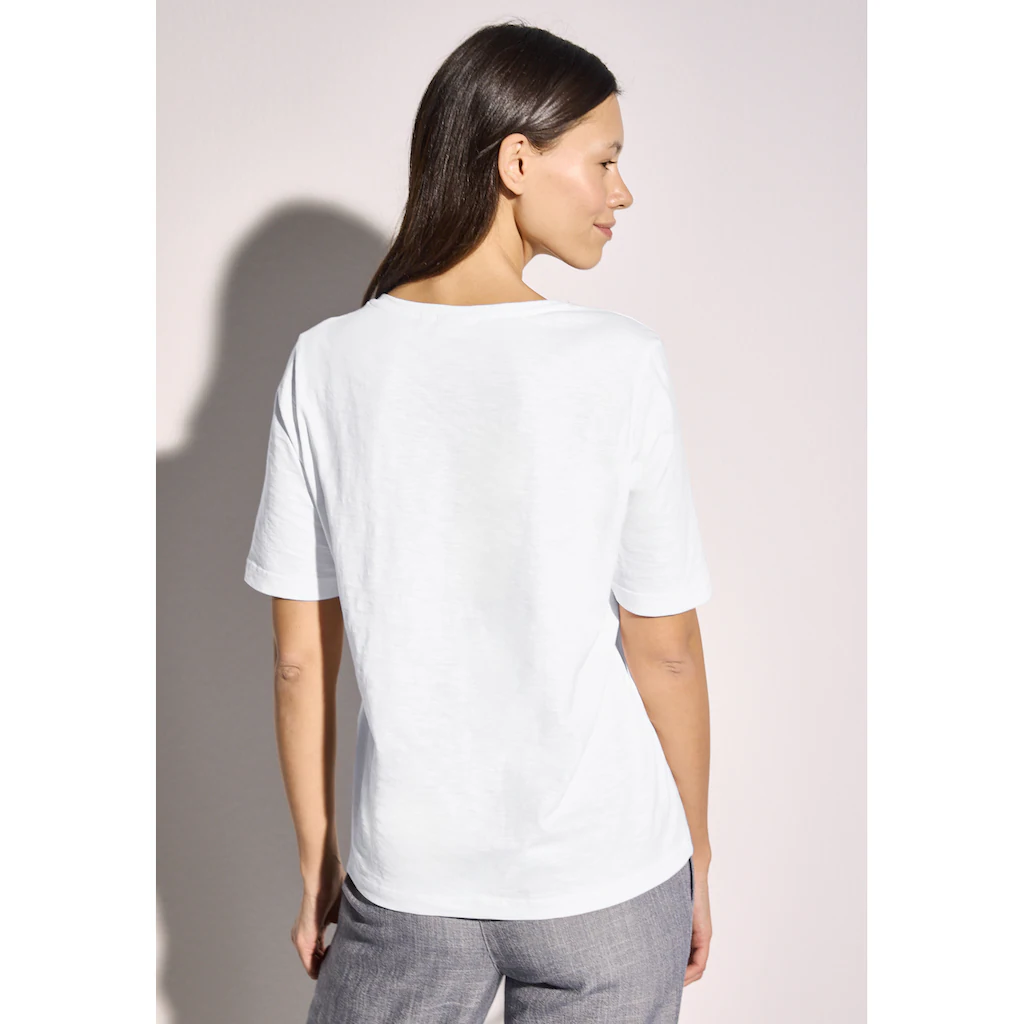 Cecil V-Shirt Mit V-Ausschnitt