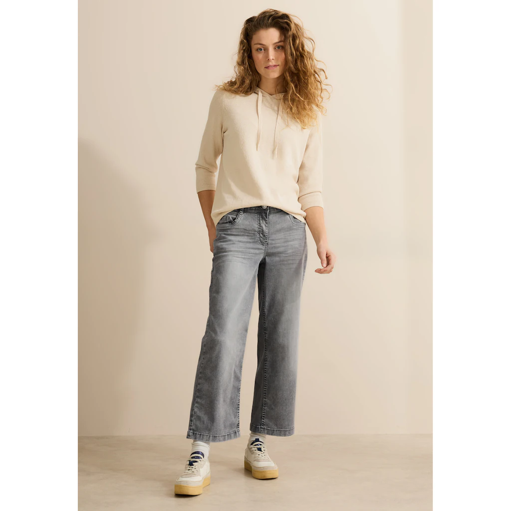 Cecil Weite Jeans Softer Materialmix