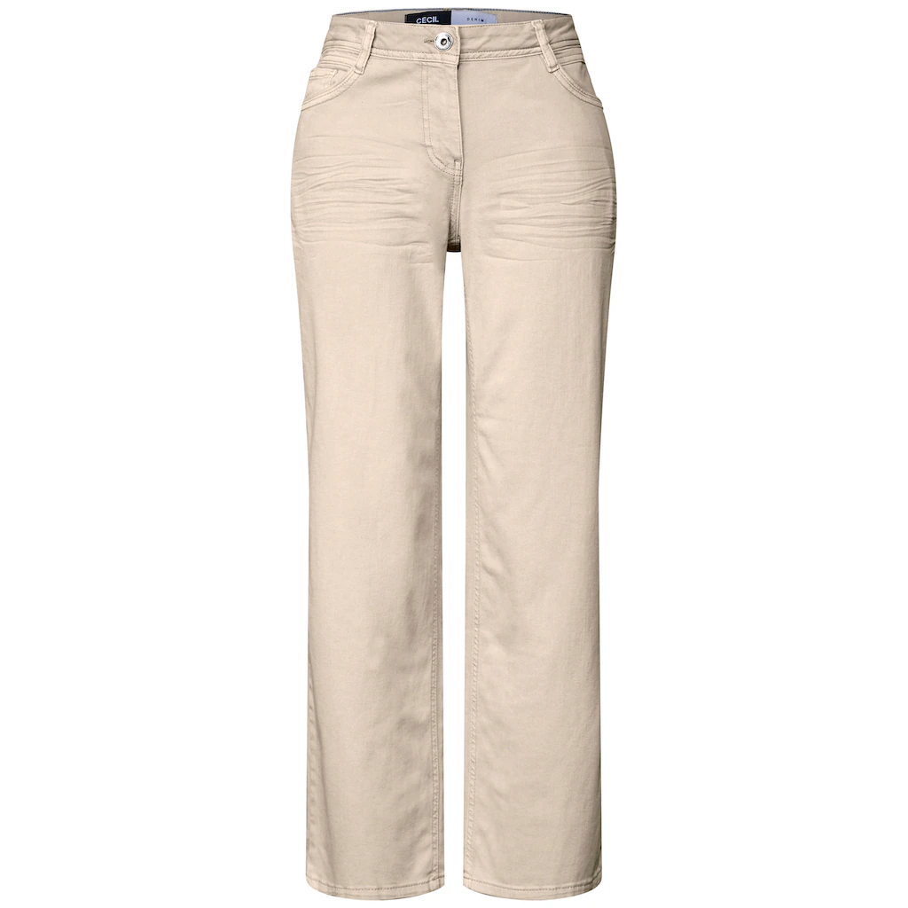 Cecil Weite Jeans »Style Neele« Im Five-Pocket Style