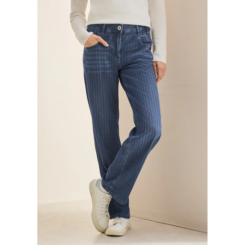 Cecil Weite Jeans »Style Neele« im Five-Pocket Style