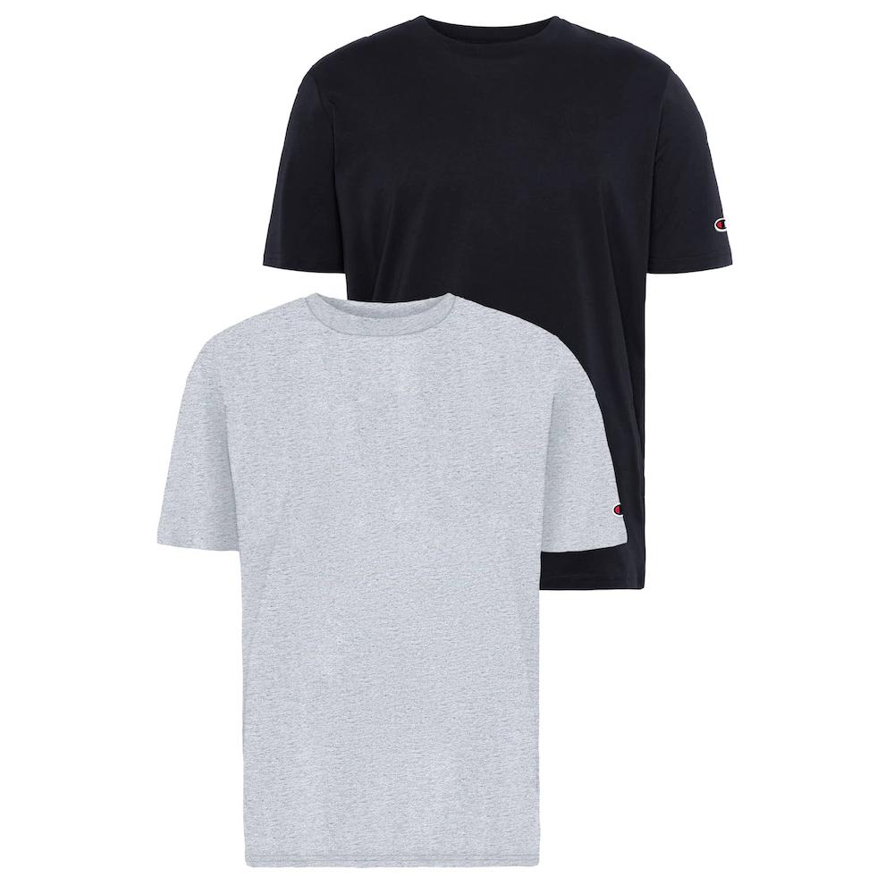 Champion T-Shirt (Packung 2 tlg.) Basic Shirt Doppelpack
