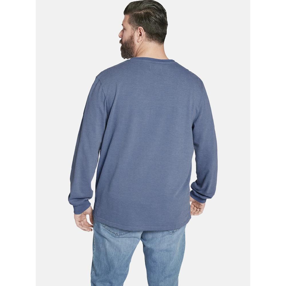 Charles Colby Langarmshirt »Langarmshirt EARL BRYN« (1 Tlg.) Mit Unterschiedlichen Knöpfen