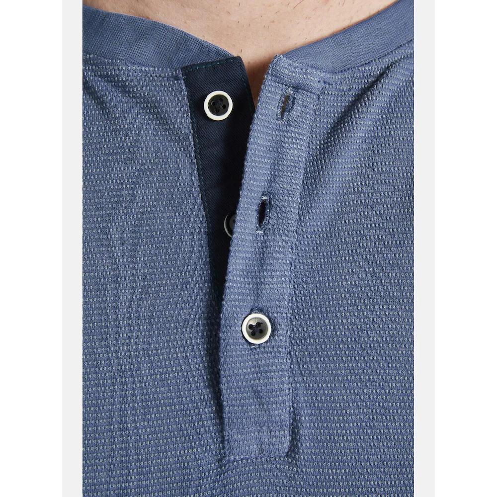 Charles Colby Langarmshirt »Langarmshirt EARL BRYN« (1 Tlg.) Mit Unterschiedlichen Knöpfen