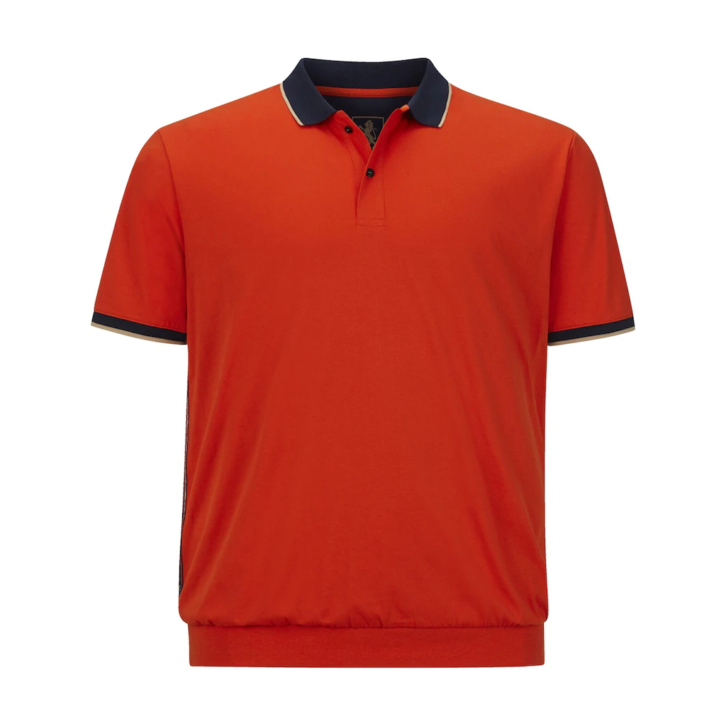 Charles Colby Poloshirt »Poloshirt EARL FIDDERS« (1 Tlg.) +Fit Kollektion Seitenprint