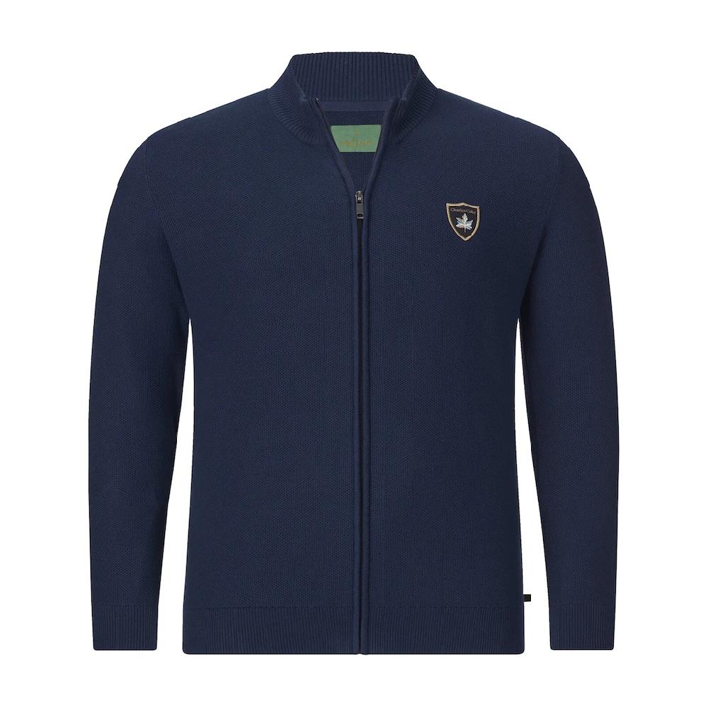 Charles Colby Strickjacke »Strickjacke DUKE THALARIC« Mit Elastischem Saumbund ▷ Kaufen
