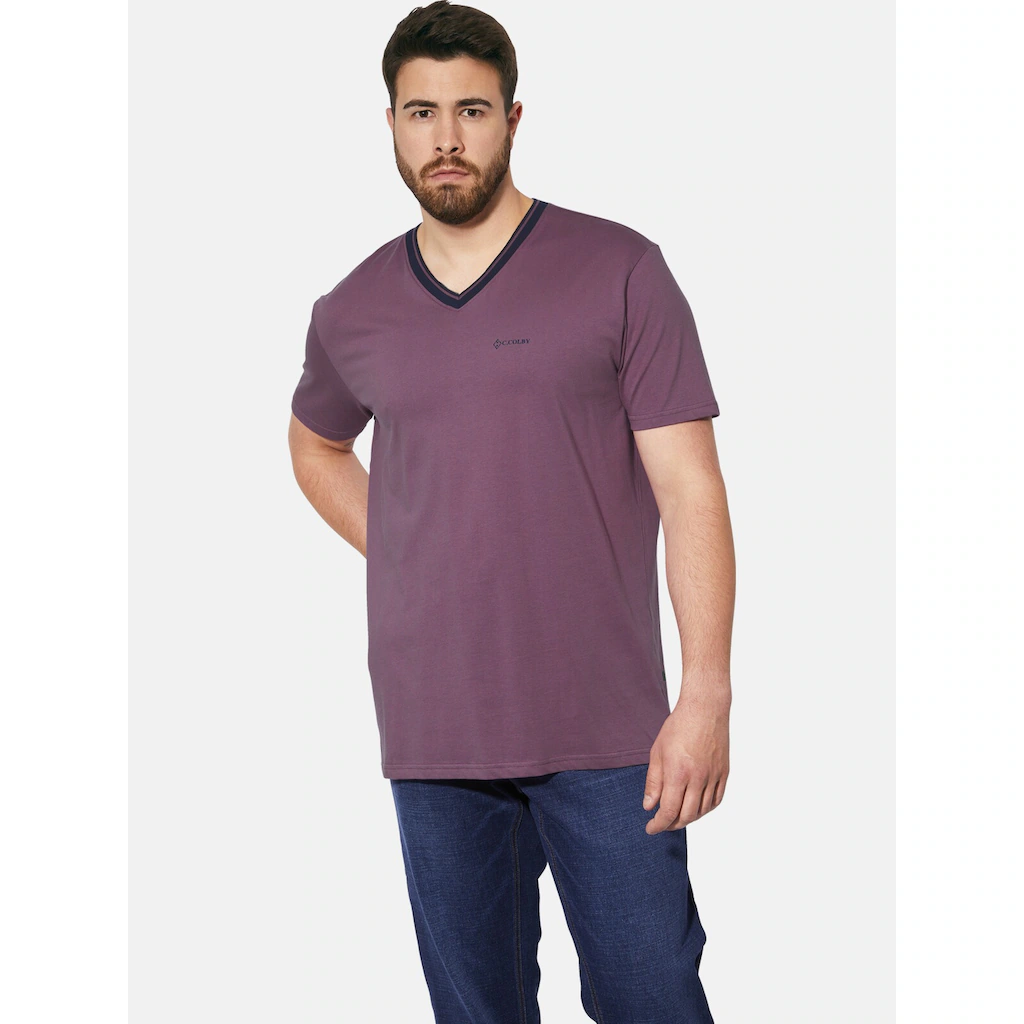 Charles Colby T-Shirt »Doppelpack T-Shirt EARL EDELEY« (2 Tlg.)