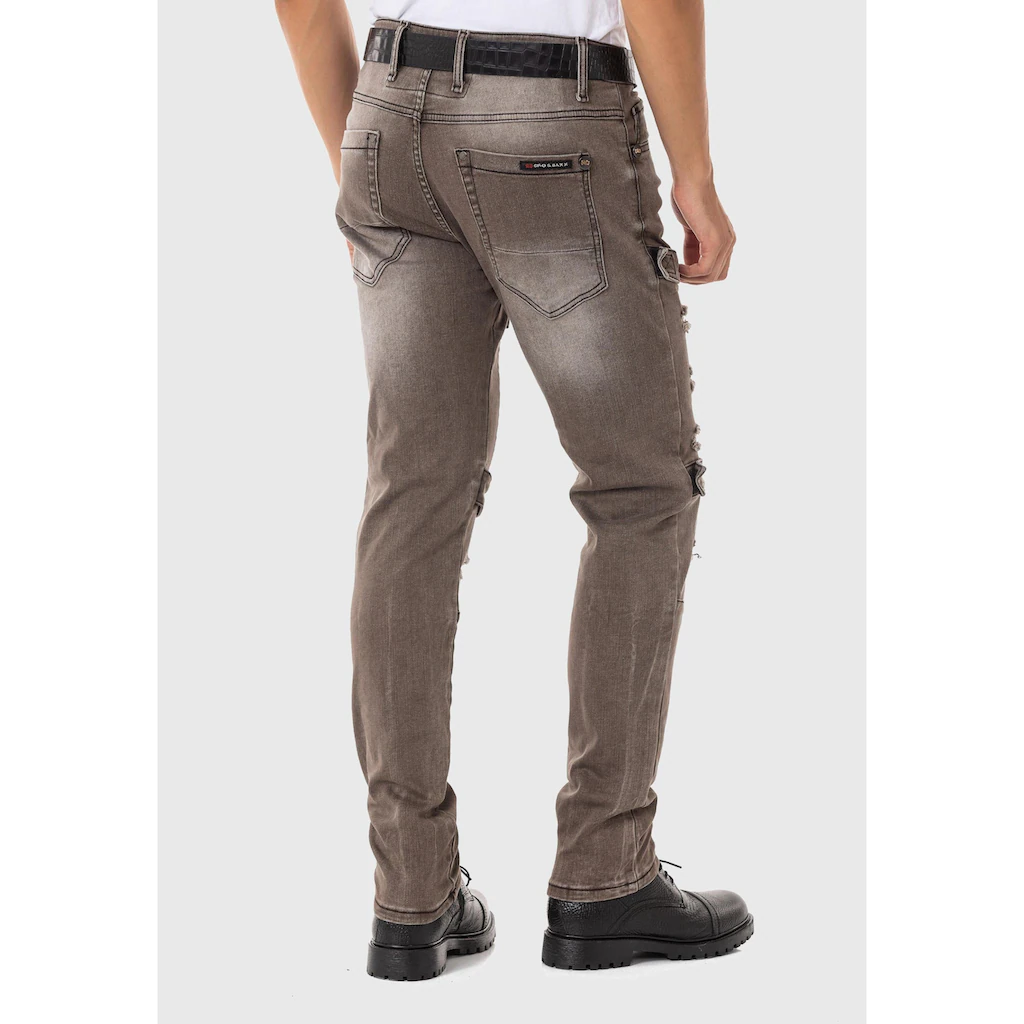 Cipo & Baxx 5-Pocket-Jeans »Jeans« Im Destroyed Look