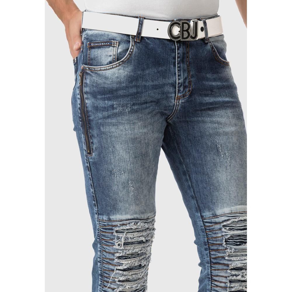 Cipo & Baxx 5-Pocket-Jeans »Jeans« Im Used-Look