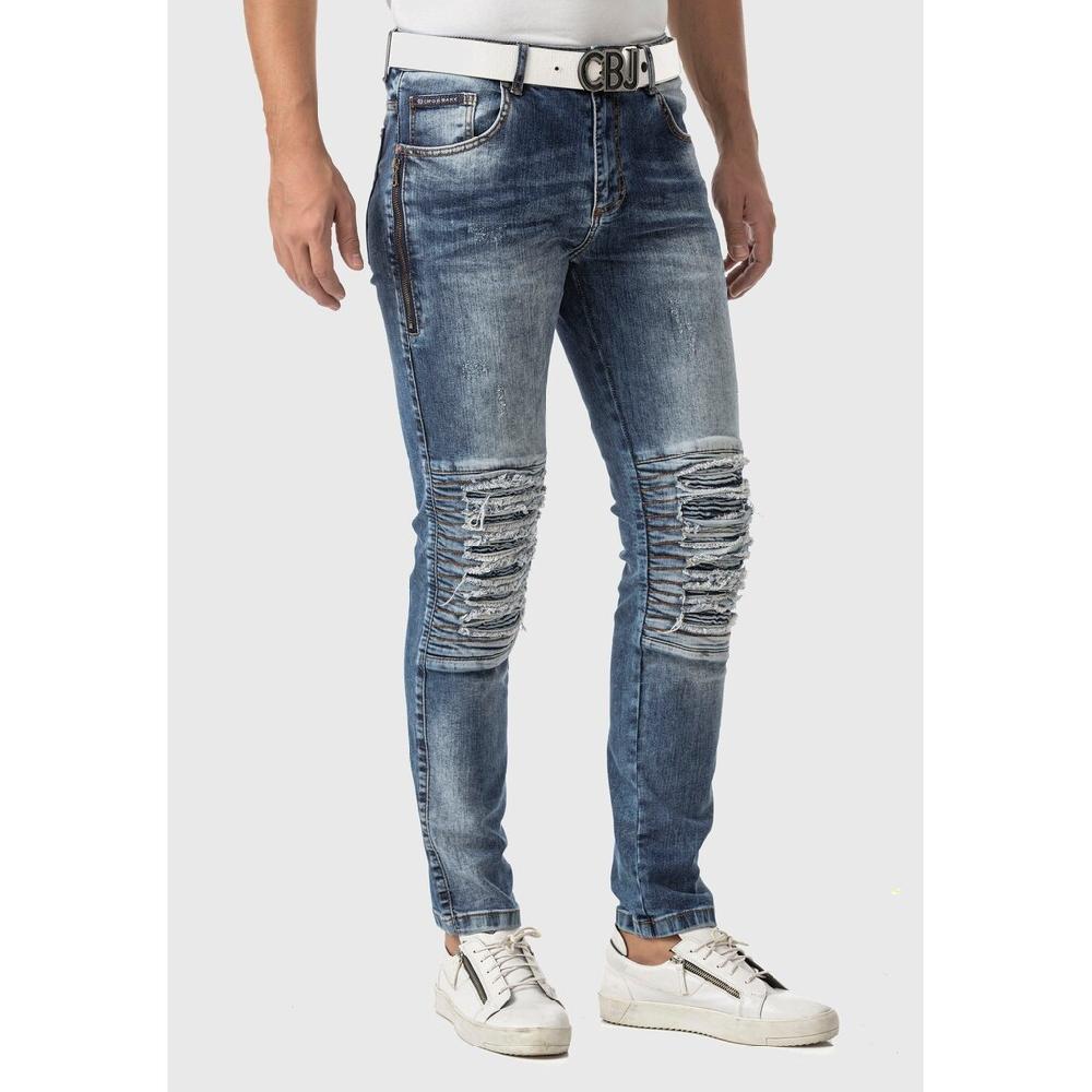 Cipo & Baxx 5-Pocket-Jeans »Jeans« im Used-Look