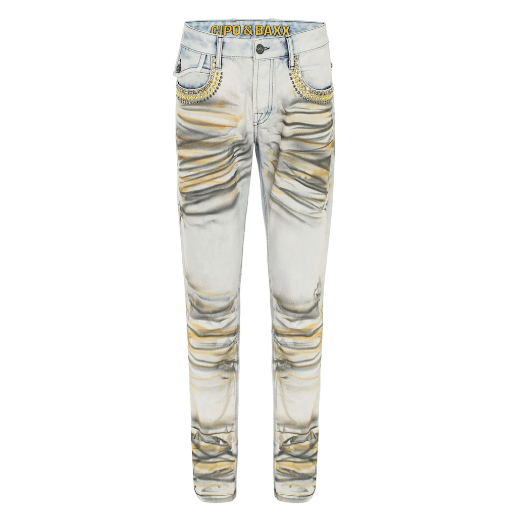 Cipo & Baxx 5-Pocket-Jeans »Jeans« In Extravagantem Look CD733