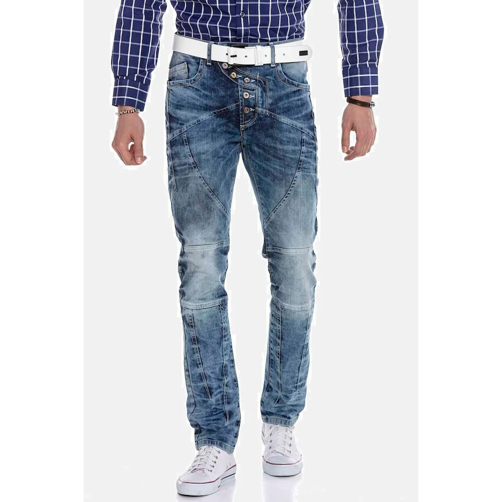 Cipo & Baxx 5-Pocket-Jeans »Jeans« in Regular-Fit CD-346