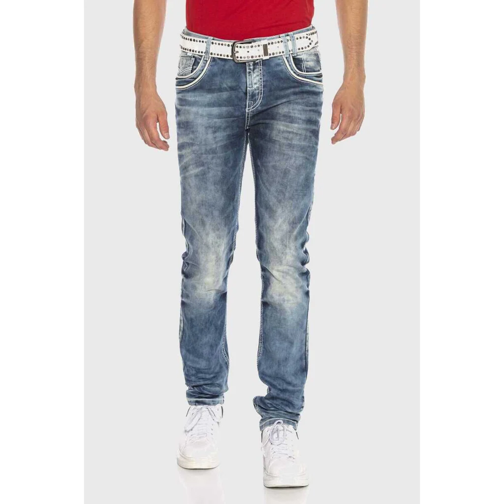 Cipo & Baxx 5-Pocket-Jeans »Jeans« in Regular-Fit