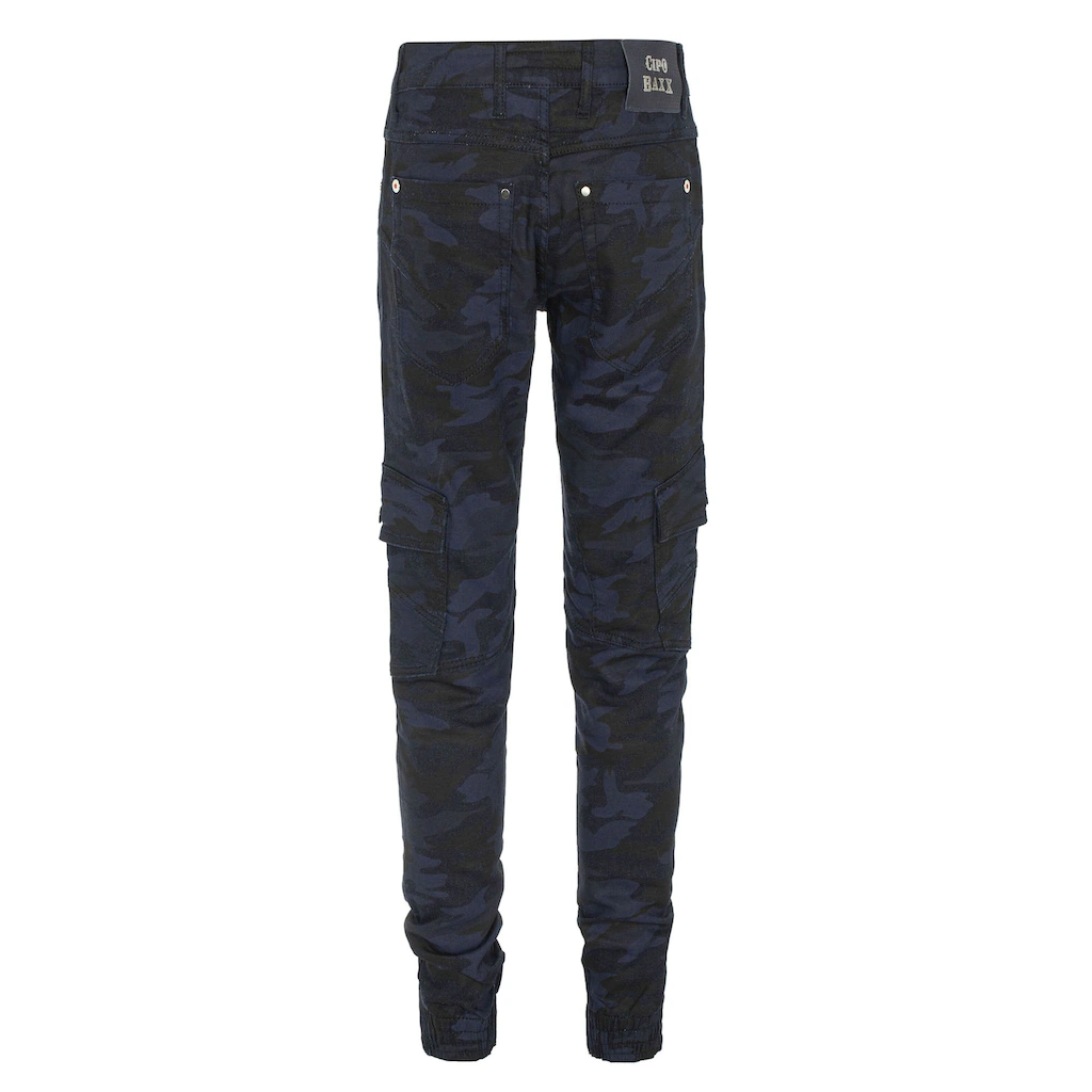 Cipo & Baxx 5-Pocket-Jeans »Jeans« Mit Tollen Cargotaschen CD690