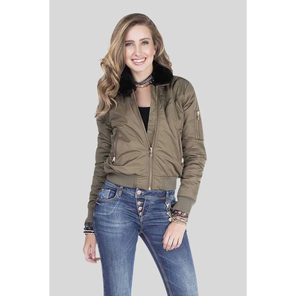 Cipo & Baxx Bomberjacke »Jacke« ohne Kapuze