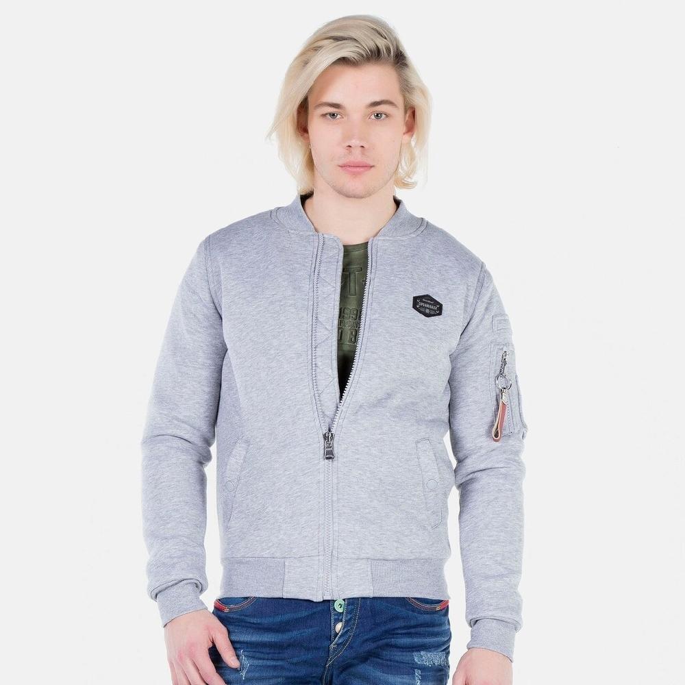 Cipo & Baxx Bomberjacke »Jacken« ohne Kapuze mit Brust Logo CJ-151 ▷ für