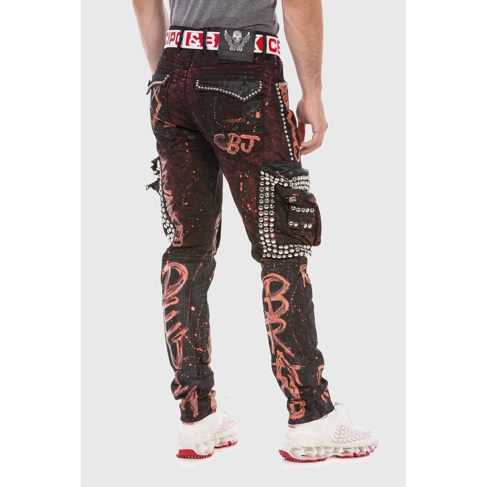 Cipo & Baxx Cargojeans »Jeans« Mit Cargo-Taschen