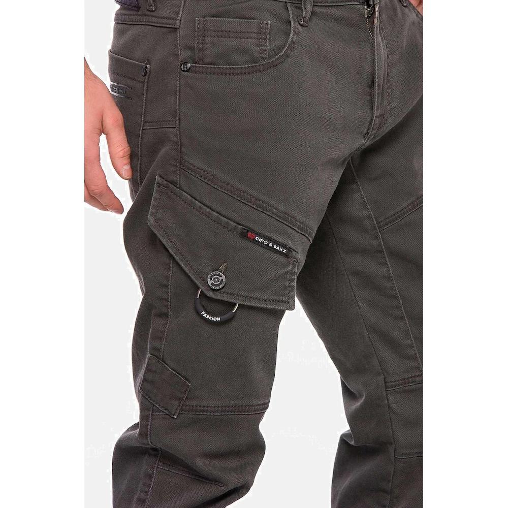 Cipo & Baxx Cargojeans »Jeans« Mit Schrägen Cargotaschen CD566 ▷ Für