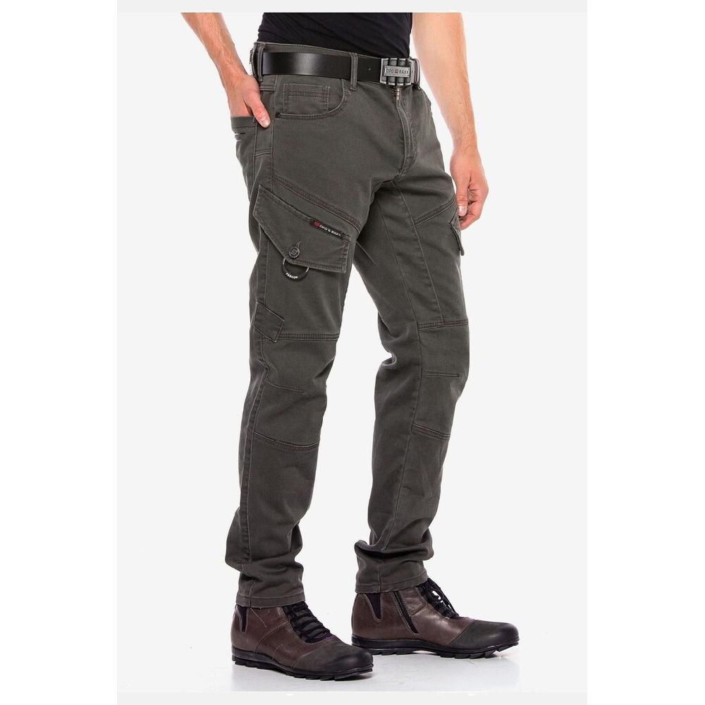 Cipo & Baxx Cargojeans »Jeans« Mit Schrägen Cargotaschen CD566 ▷ Für