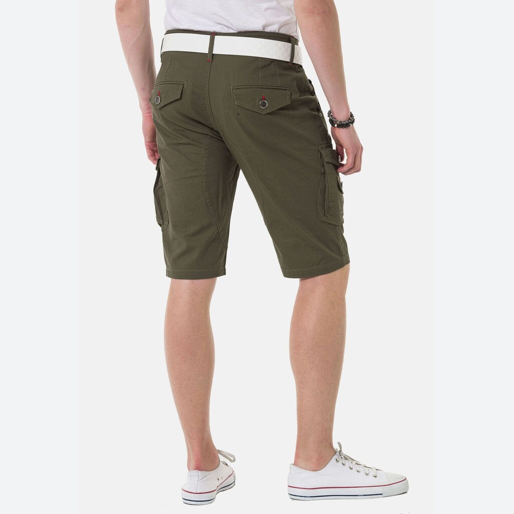 Cipo & Baxx Jeansbermudas »Bermuda & Short« Mit Praktischen Beintaschen CK265 ▷ Kaufen