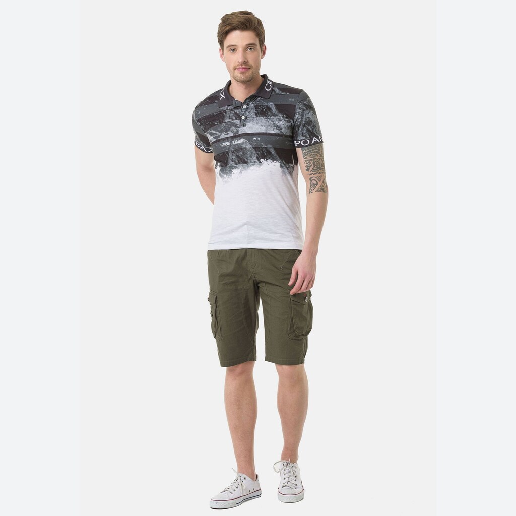 Cipo & Baxx Jeansbermudas »Bermuda & Short« Mit Praktischen Beintaschen CK265 ▷ Kaufen