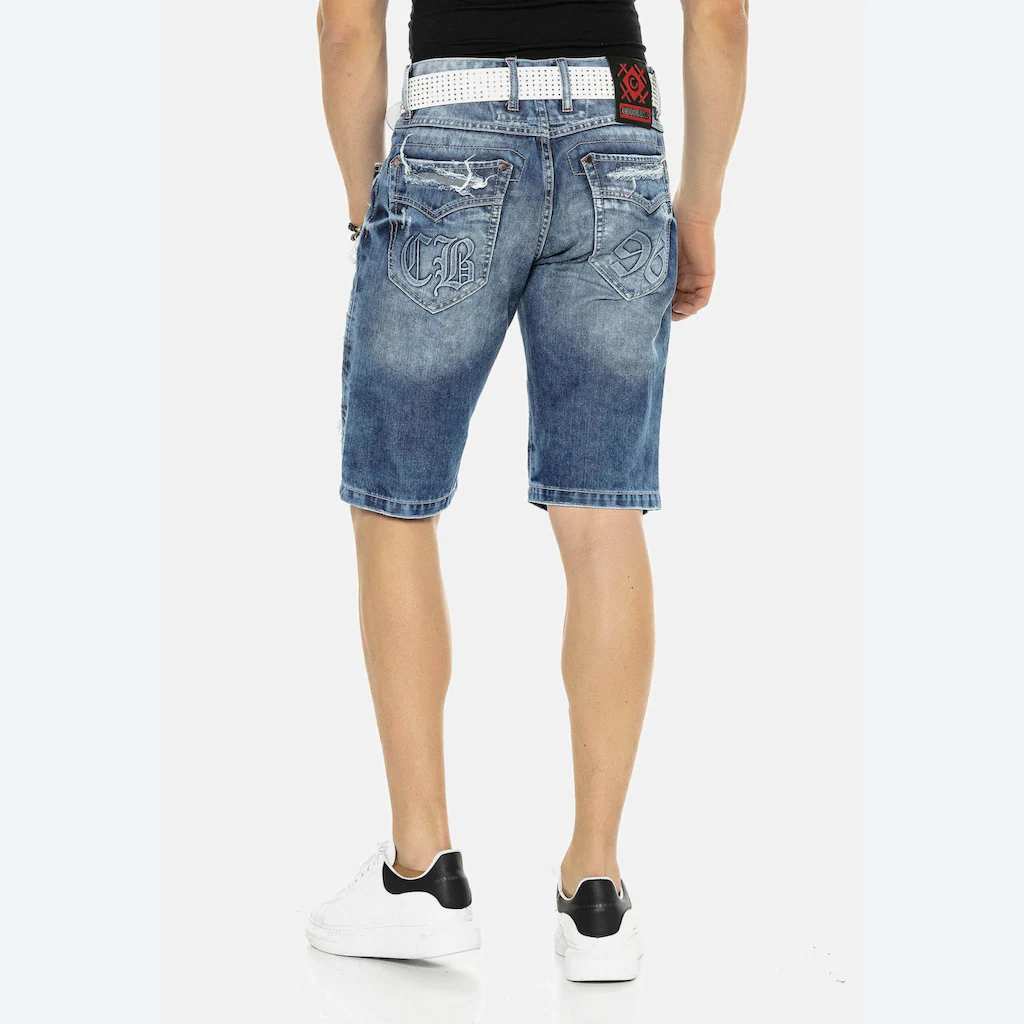 Cipo & Baxx Jeansbermudas »Bermuda & Short« mit Reißverschluss CK219 ▷ kaufen