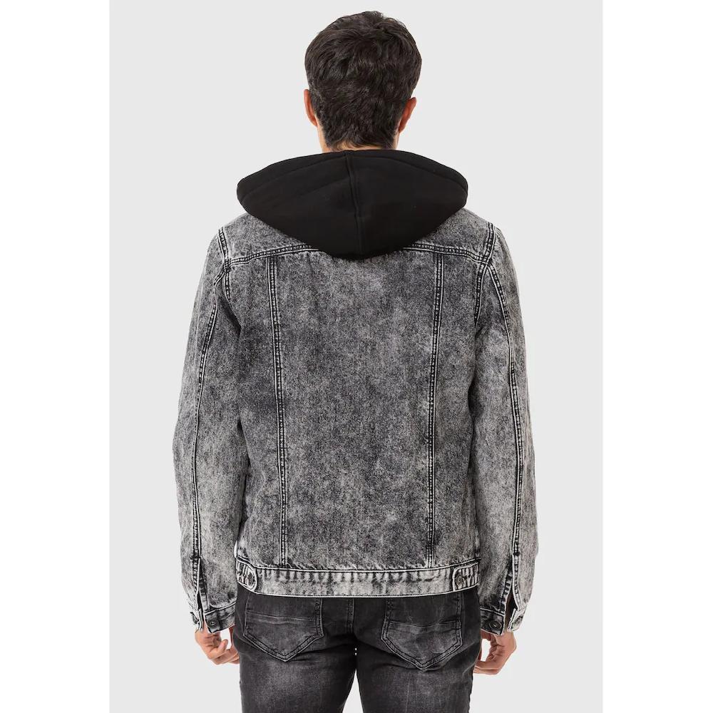 Cipo & Baxx Jeansjacke »Jacke« Mit Kapuze