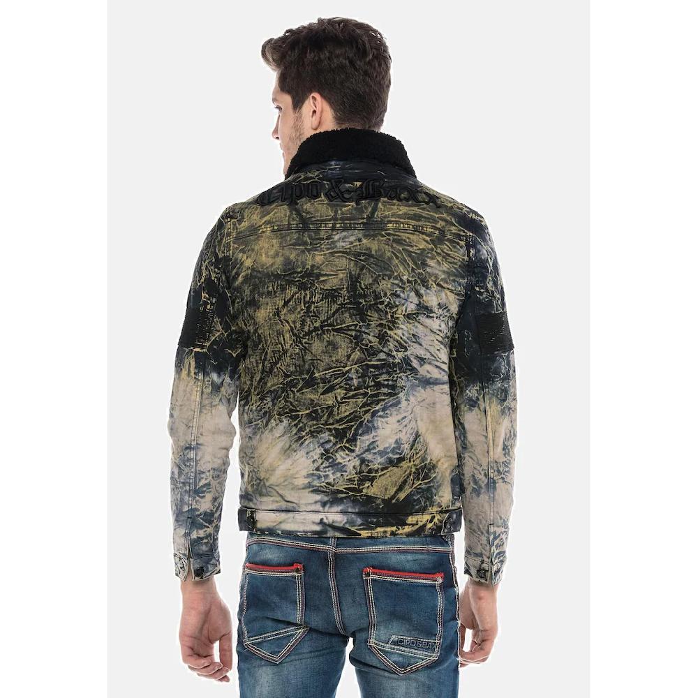 Cipo & Baxx Jeansjacke »Jacke« Ohne Kapuze Mit Hemdkragen CJ245 ▷ Kaufen