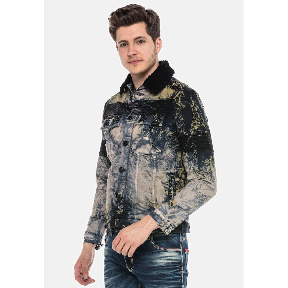 Cipo & Baxx Jeansjacke »Jacke« Ohne Kapuze Mit Hemdkragen CJ245 ▷ Kaufen