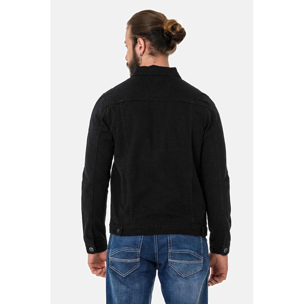 Cipo & Baxx Jeansjacke »Jacke« Ohne Kapuze Mit Knopfleiste CJ289 ▷ Für