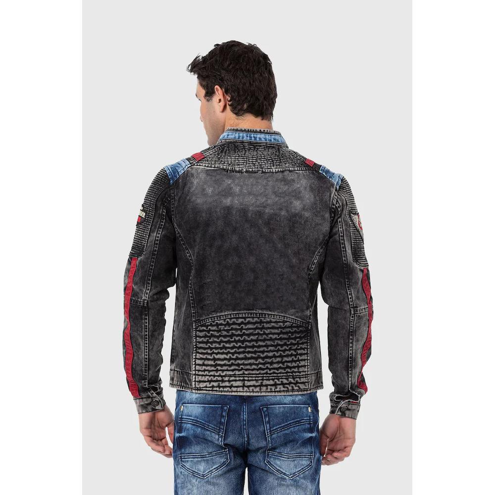 Cipo & Baxx Jeansjacke »'Jeans Jacket'« Ohne Kapuze