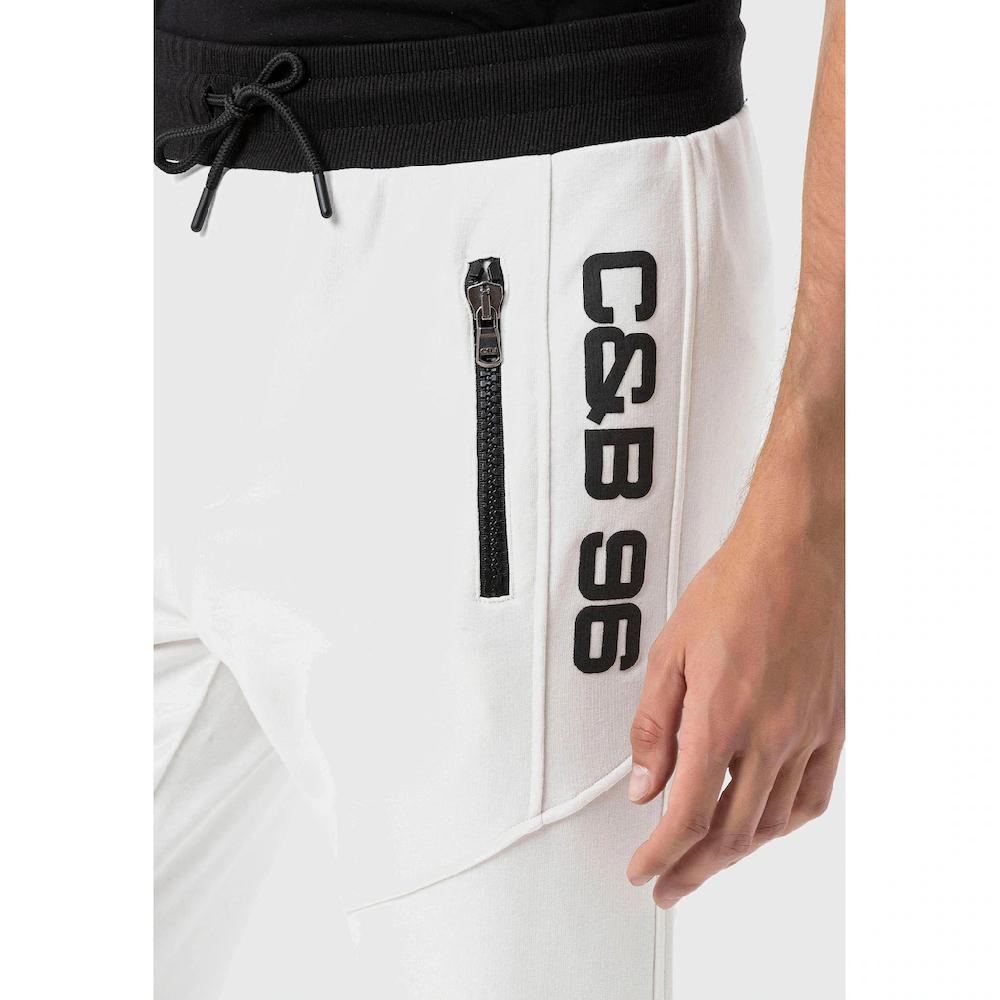 Cipo & Baxx Jogginghose »HOMEWEAR« Mit Dezenten Print An Den Beinen