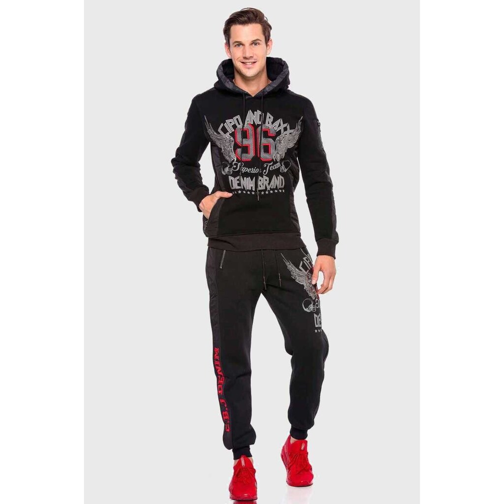 Cipo & Baxx Kapuzenpullover »Sweatshirt«