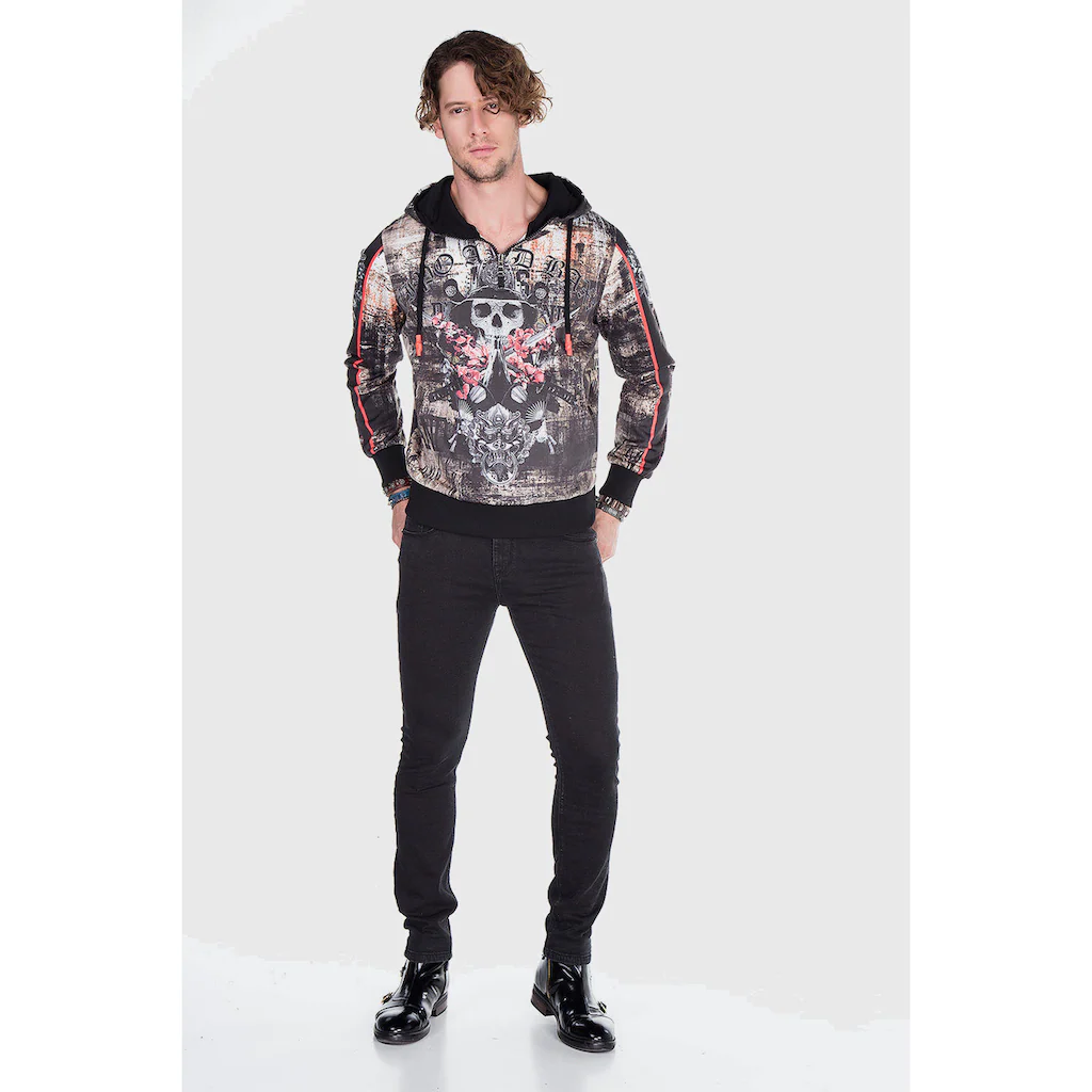 Cipo & Baxx Kapuzenpullover »Sweatshirt«