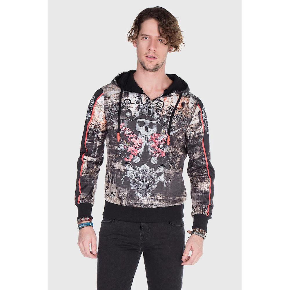 Cipo & Baxx Kapuzenpullover »Sweatshirt«