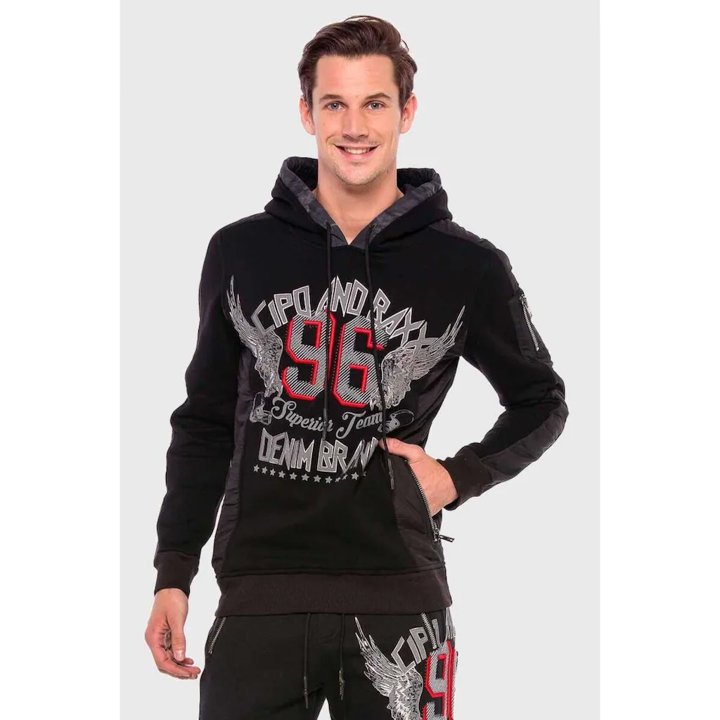 Cipo & Baxx Kapuzenpullover »Sweatshirt«