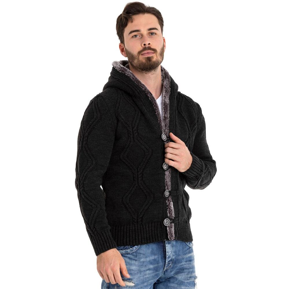 Cipo & Baxx Kapuzenstrickjacke Im Sale