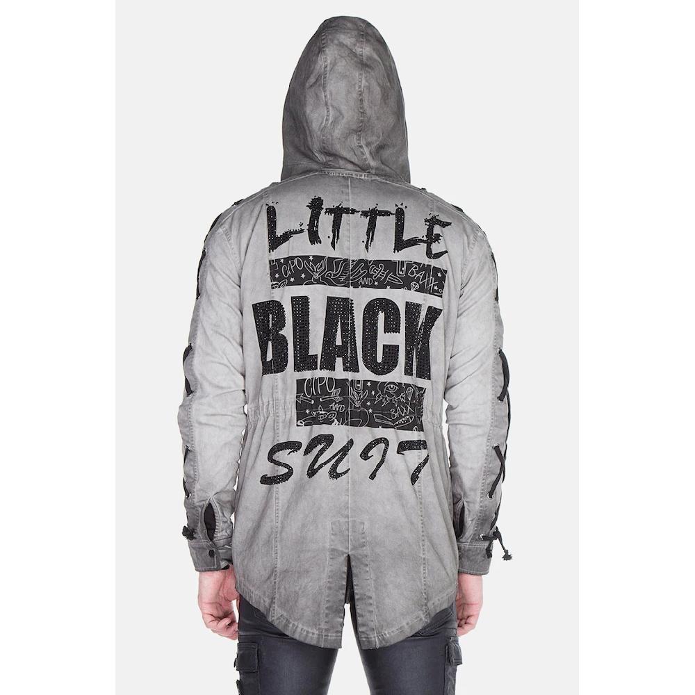Cipo & Baxx Outdoorjacke »Jacke« Mit Kapuze Mit Rückendetail CJ-183 ▷ Bestellen