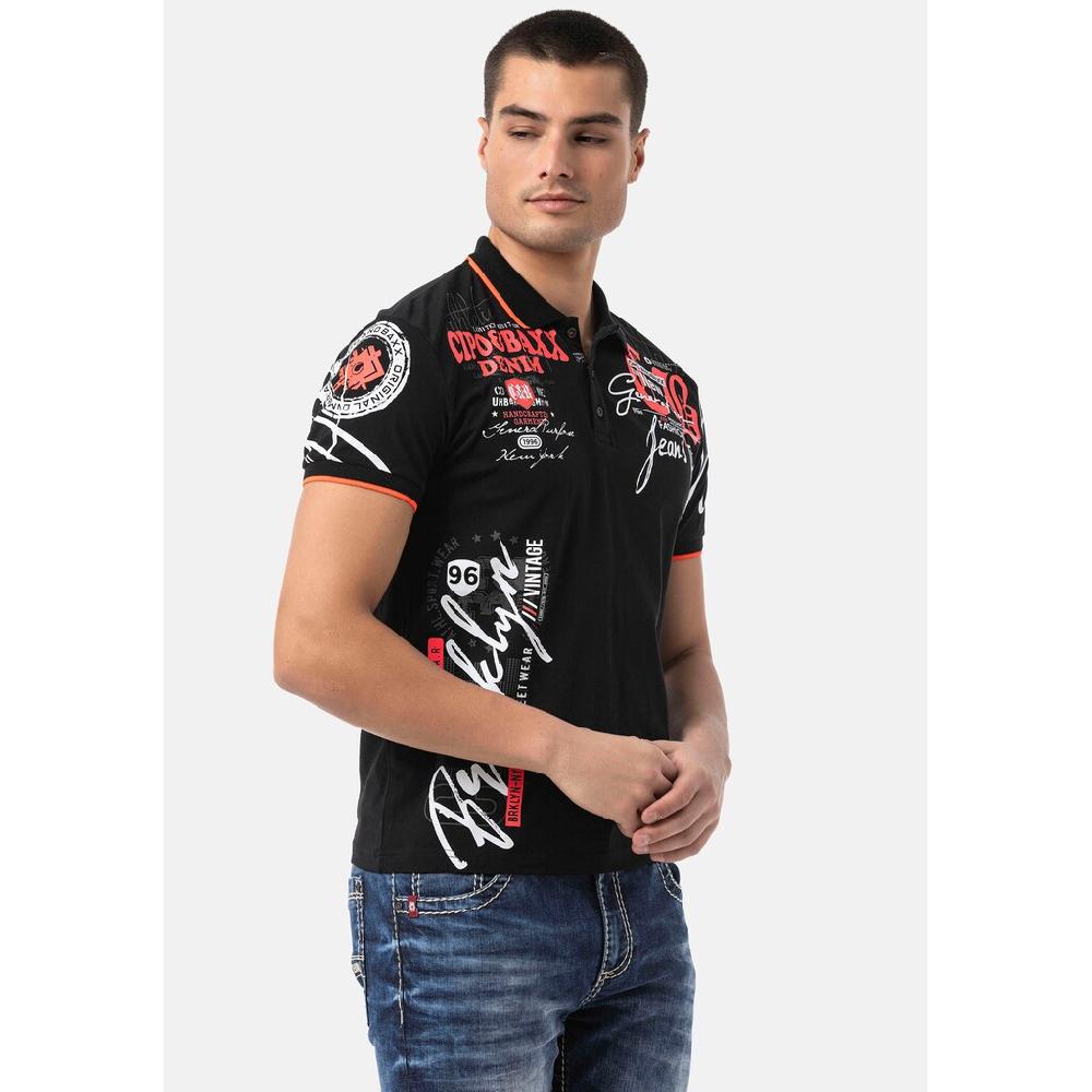 Cipo & Baxx Poloshirt Mit Markantem Print ▷ Bestellen