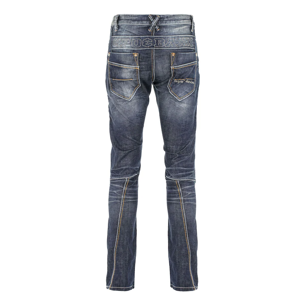 Cipo & Baxx Regular-fit-Jeans »DENIM« Bequeme Jeans Mit Kontrastnähten CD584 ▷ Bestellen