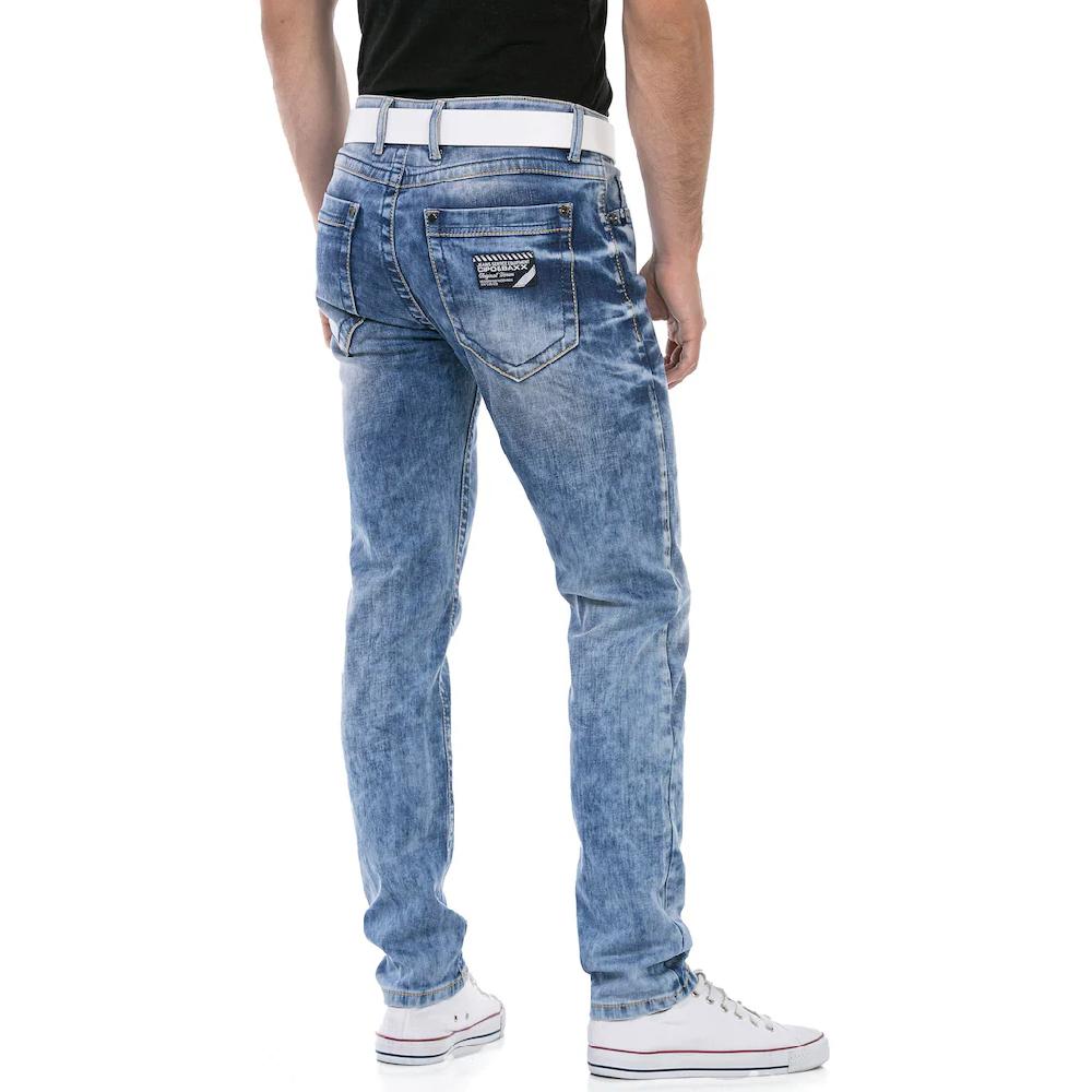 Cipo & Baxx Regular-fit-Jeans Mit Markanter Waschung ▷ Bestellen