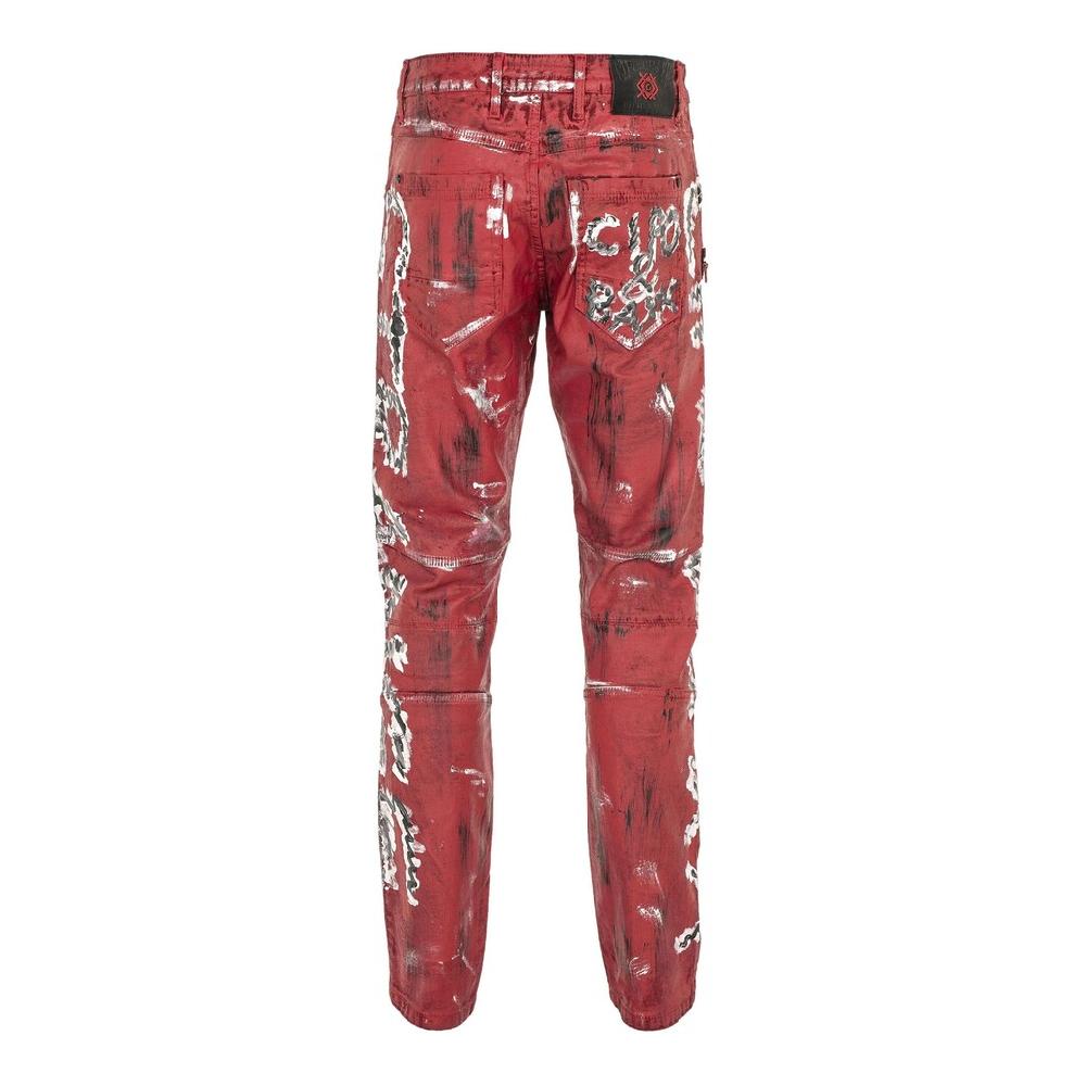 Cipo & Baxx Slim-fit-Jeans »DENIM« Röhrenjeans Mit Farbbeschichtung CD608 ▷ Kaufen