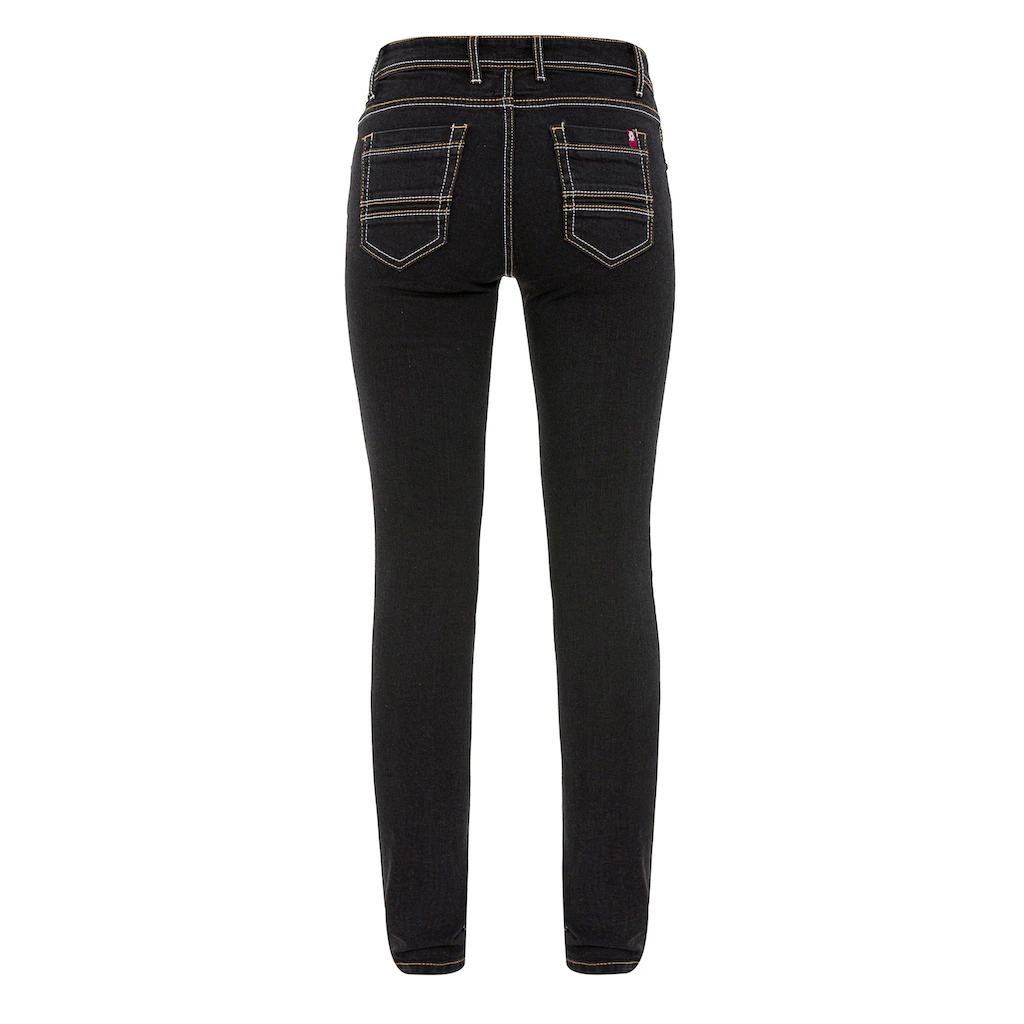 Cipo & Baxx Slim-fit-Jeans »Jeans« Im Used-Look WD443