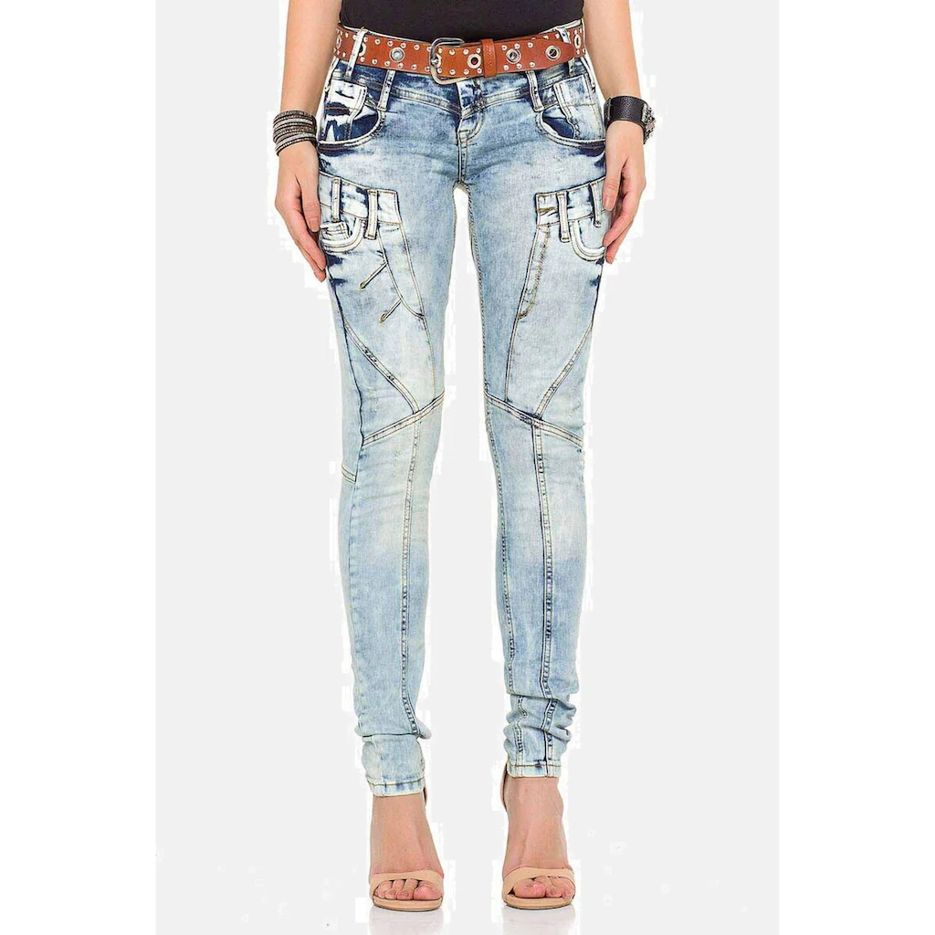 Cipo & Baxx Slim-fit-Jeans »Jeans« in Slim Fit WD216