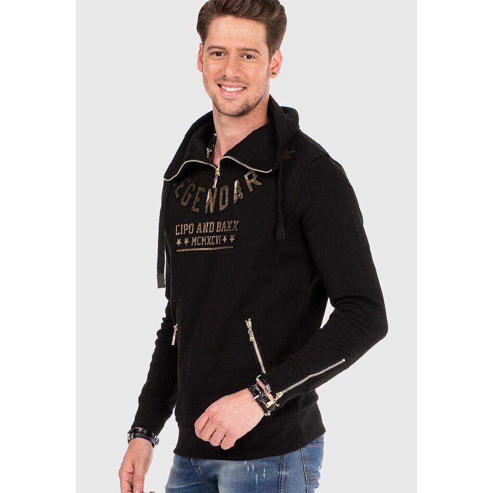 Cipo & Baxx Sweatshirt »Sweatshirt« Mit Coolem Print