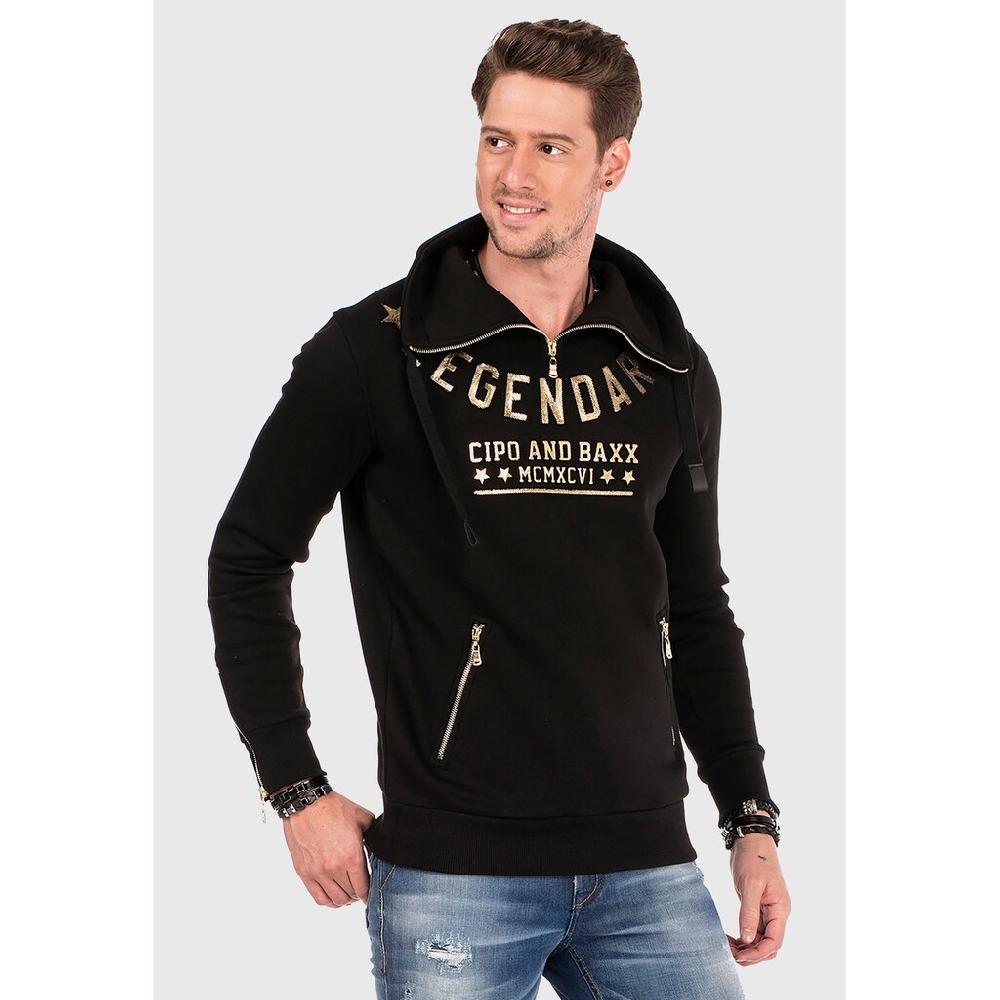 Cipo & Baxx Sweatshirt »Sweatshirt« mit coolem Print