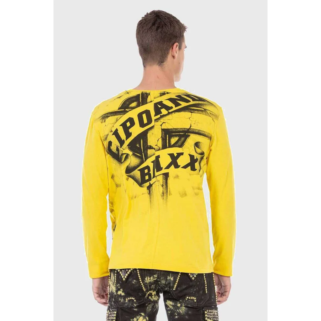Cipo & Baxx T-Shirt »Sweatshirts« Mit Coolem Print