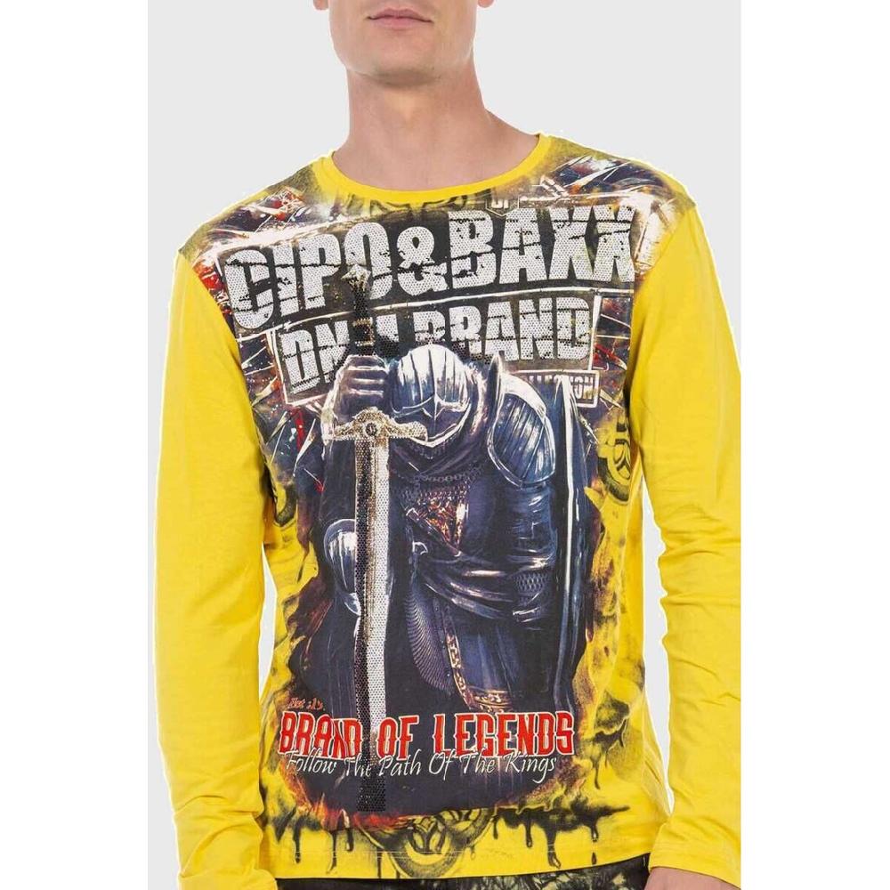 Cipo & Baxx T-Shirt »Sweatshirts« Mit Coolem Print
