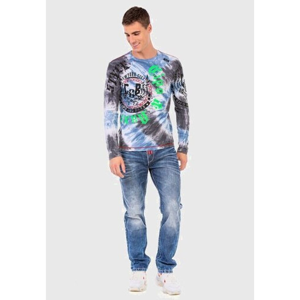 Cipo & Baxx T-Shirt »Sweatshirts« Mit Trendigem Print ▷ Kaufen