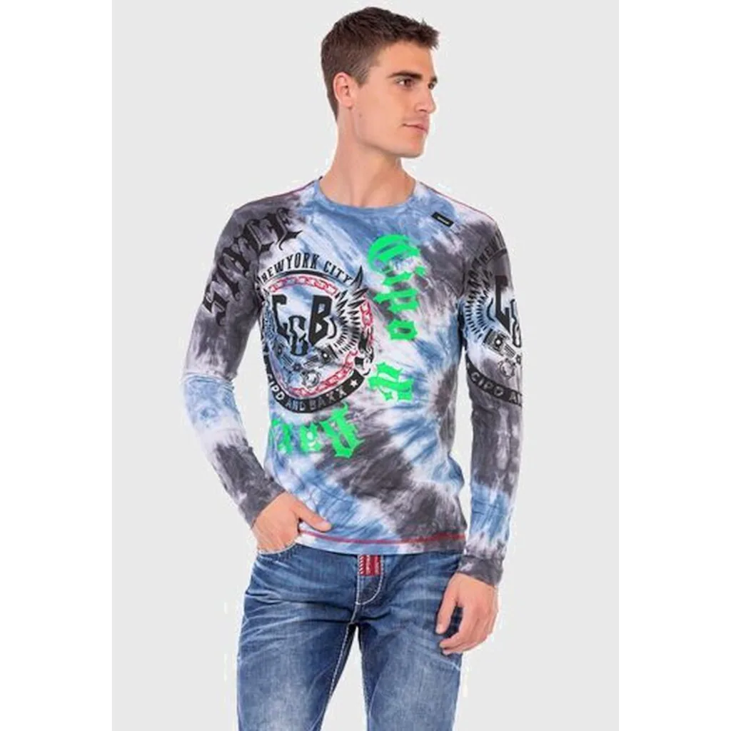 Cipo & Baxx T-Shirt »Sweatshirts« Mit Trendigem Print ▷ Kaufen