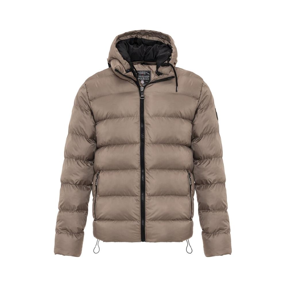 Cipo & Baxx Winterjacke »Jacke« Mit Kapuze Im Steppdesign
